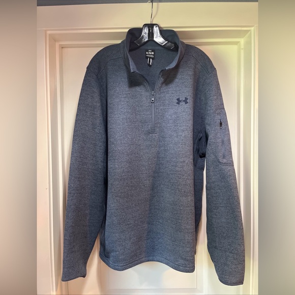 Under Armour Expanse Specialist Quarter 1/4 Zip Pullover Mens XL 1380271 044 New - Picture 1 of 13